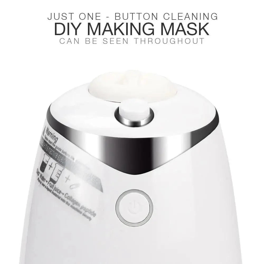 Facial mask maker Stevvex ALUFACEK21142 white with chrome trim and power button on Tampa Home & Garden Store