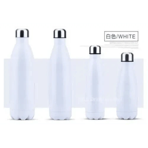 Stevvex white double-wall water bottle BPA-free stainless steel vacuum thermos 4-pack on Tampa Home & Garden Store