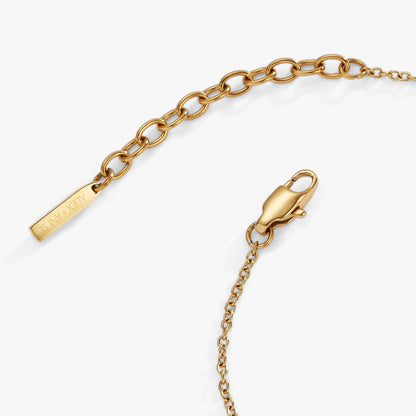 Princess Cut Crystal Bracelet gold-tone chain with engraved ALEX AND ANI tag on Tampa Home & Garden Store