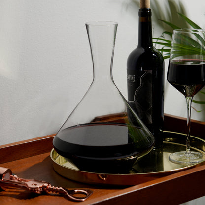 Raye Angled Crystal and Premium Wine Decanter