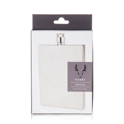 Harrison Stainless Steel and Compact Flask