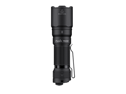 Fenix TK05R compact tactical flashlight black aluminum body with textured grip on Tampa Home & Garden Store