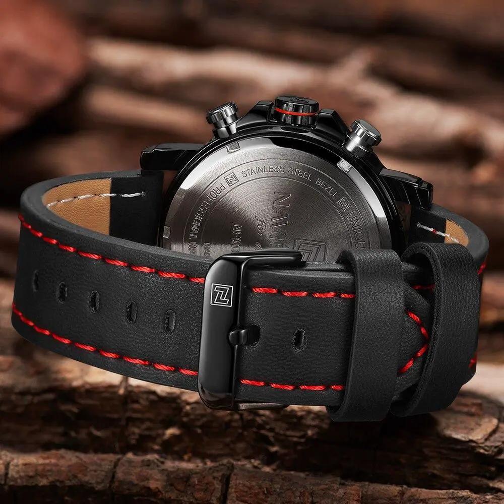 Men's Sports Waterproof Watch With Digital Analog