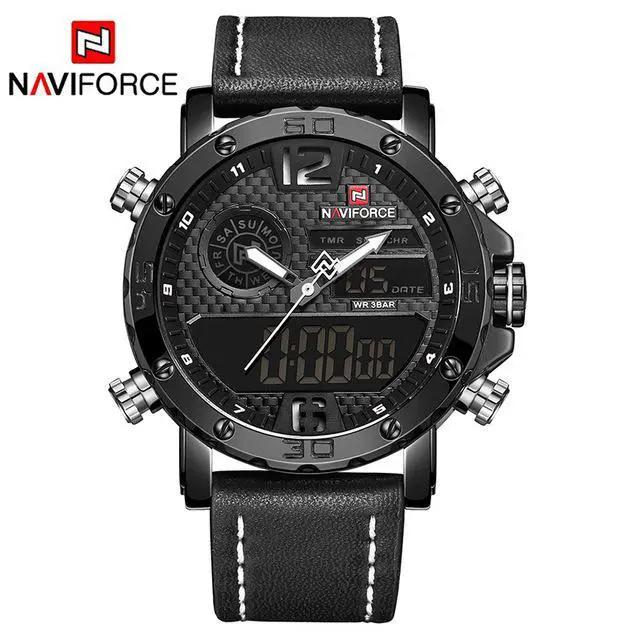 Men's Sports Waterproof Watch With Digital Analog