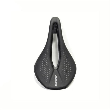 Stevvex road bike saddle with central cutout, black ultralight breathable design on Tampa Home & Garden Store