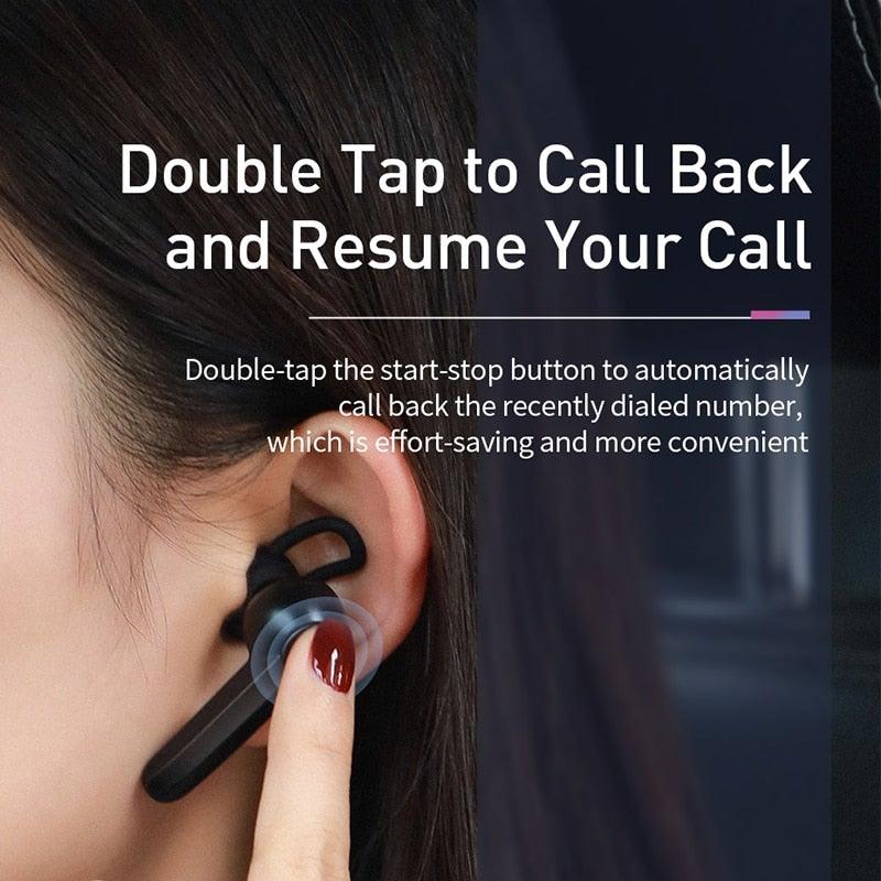 Stevvex in-ear wireless Bluetooth earphone with magnetic charging, black mic headset on Tampa Home & Garden Store