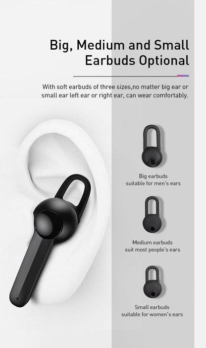 Stevvex wireless in-ear earphone magnetic charging black on Tampa Home & Garden Store