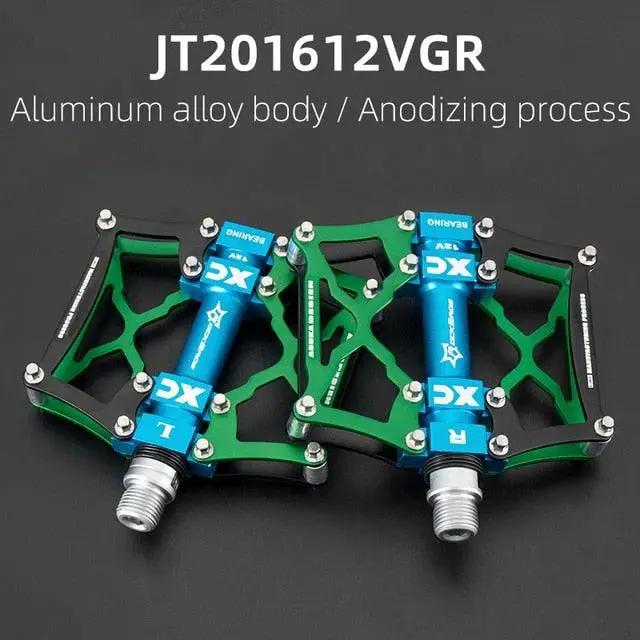 Aluminum Road Bike Pedals Anti Slip Flat Pedals