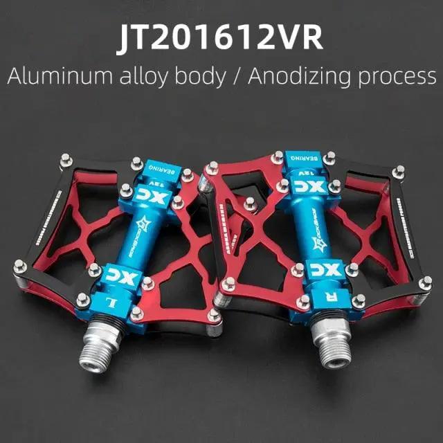 Aluminum Road Bike Pedals Anti Slip Flat Pedals