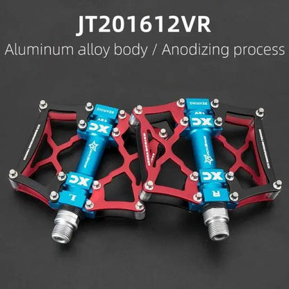 Aluminum Road Bike Pedals Anti Slip Flat Pedals