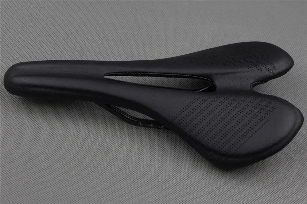 Comfort Wide Carbon Fiber Bike Seat with Rail