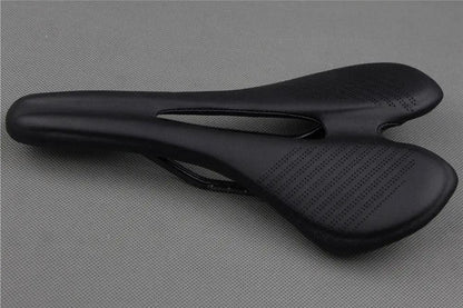 Comfort Wide Carbon Fiber Bike Seat with Rail