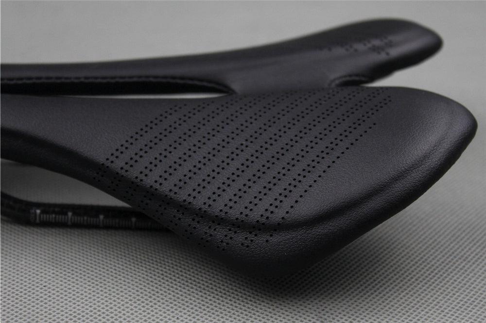 Comfort Wide Carbon Fiber Bike Seat with Rail