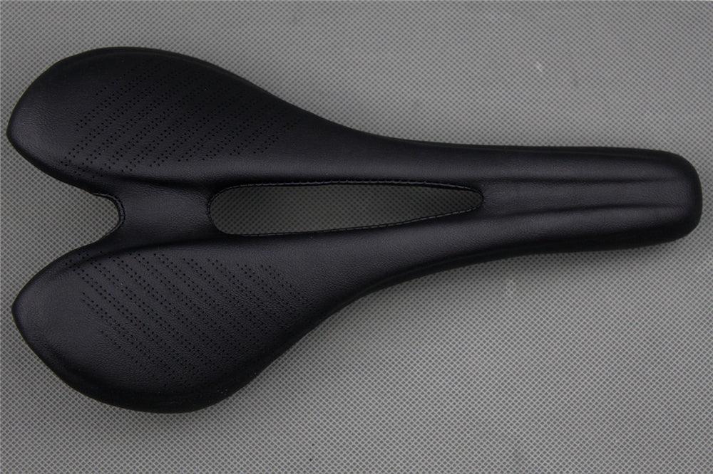 Comfort Wide Carbon Fiber Bike Seat with Rail