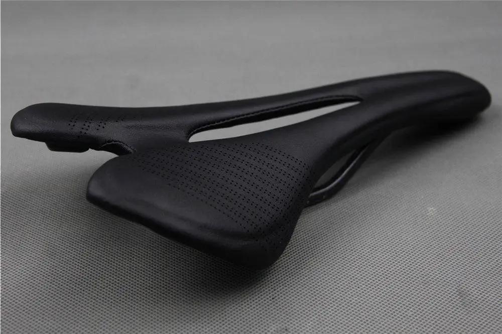 Comfort Wide Carbon Fiber Bike Seat with Rail