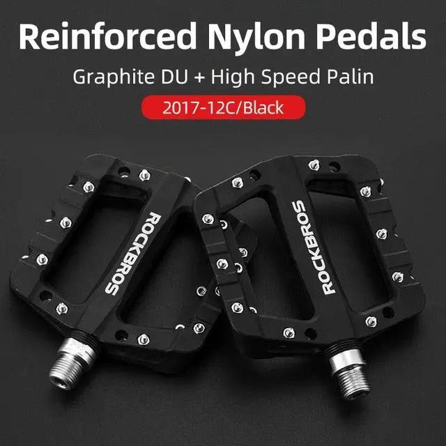 Ultralight Nylon Bike Pedals With Seal Bearings