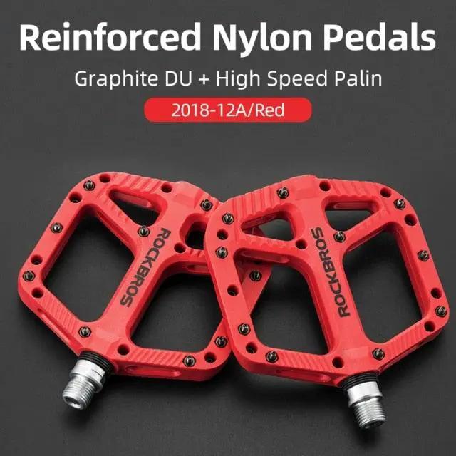 Ultralight Nylon Bike Pedals With Seal Bearings