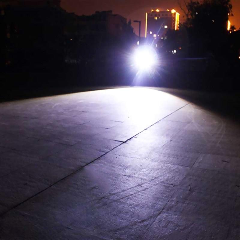 LED headlight for bike Stevvex with USB rechargeable battery, high-lum front lamp waterproof on Tampa Home & Garden Store