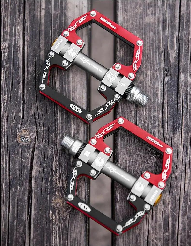 Aluminum Road Bike Pedals Anti Slip Flat Pedals