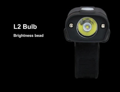 Front Bicycle Light USB Rechargeable LED Headlamp