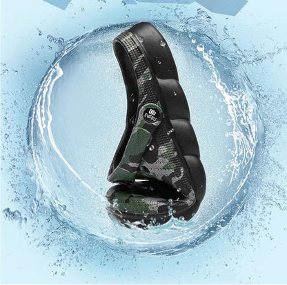 Stevvex men's camouflage walking sandal with padded strap and water-friendly anti-skid sole on Tampa Home & Garden Store