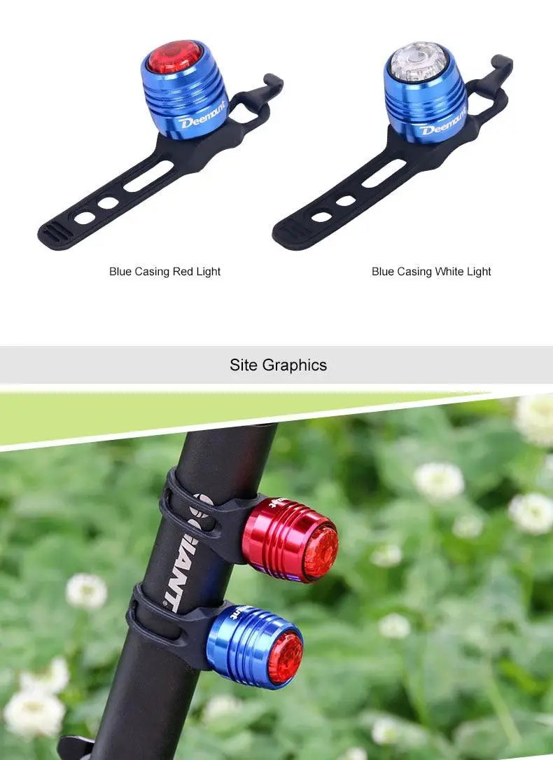 Rechargeable Bicycle Rear Light USB LED Lamp