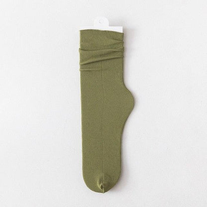 Thin Socks olive green ribbed ankle sock breathable cotton athletic unisex Stevvex on Tampa Home & Garden Store