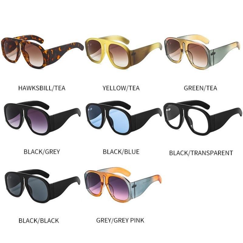 Stevvex round sunglasses collection (8 colorways) oversized retro frames on Tampa Home & Garden Store