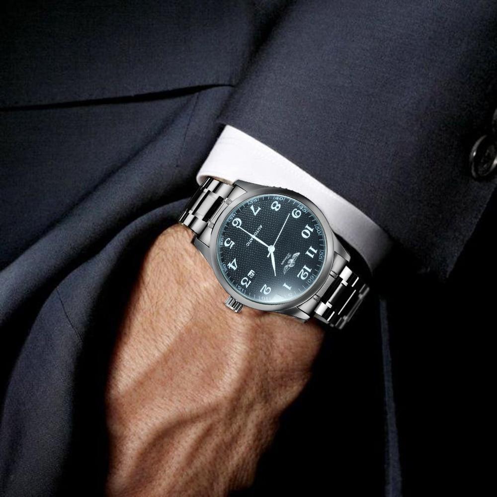 Stevvex ST456LMOSE5 watch with blue dial and stainless steel bracelet on Tampa Home & Garden Store