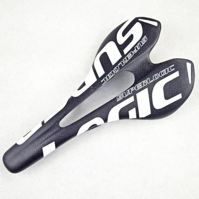 Carbon Fiber Road Saddle with PU Leather Cover