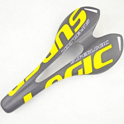 Carbon Fiber Road Saddle with PU Leather Cover