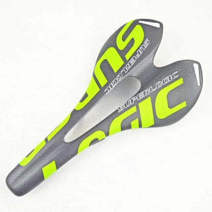 Carbon Fiber Road Saddle with PU Leather Cover