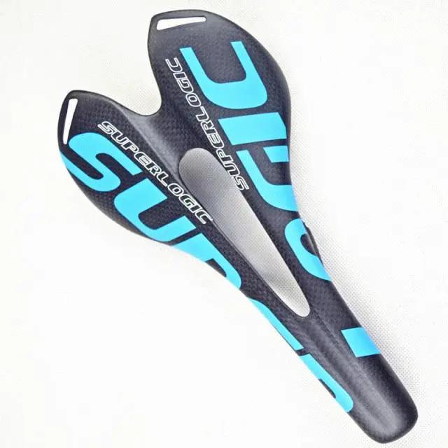 Carbon Fiber Road Saddle with PU Leather Cover