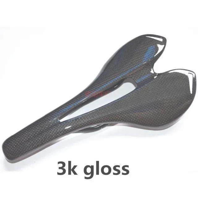 Carbon Fiber Road Saddle with PU Leather Cover