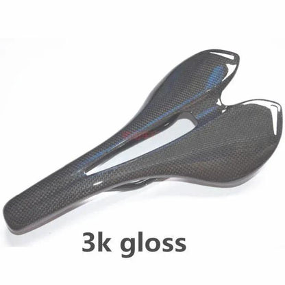 Carbon Fiber Road Saddle with PU Leather Cover