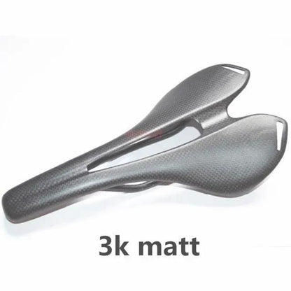 Carbon Fiber Road Saddle with PU Leather Cover