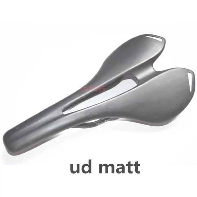Carbon Fiber Road Saddle with PU Leather Cover