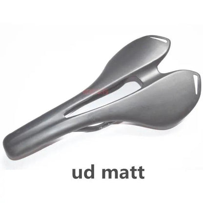 Carbon Fiber Road Saddle with PU Leather Cover