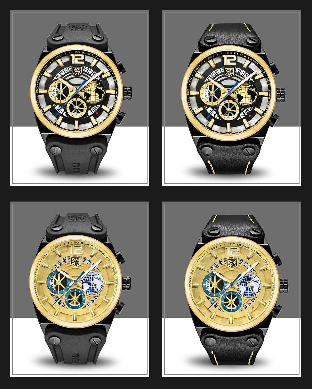 Stevvex ST442GLDPLN2 watch black dial multifunction sport, gold bezel silicone strap on Tampa Home & Garden Store
Stevvex ST442GLDPLN2 watch black leather strap luxury sports model with yellow stitching on Tampa Home & Garden Store
Stevvex ST442GLDPLN2 watch gold-tone dial with blue subdials silicone strap on Tampa Home & Garden Store
Stevvex ST442GLDPLN2 watch dial black leather strap yellow stitching with blue subdials on Tampa Home & Garden Store