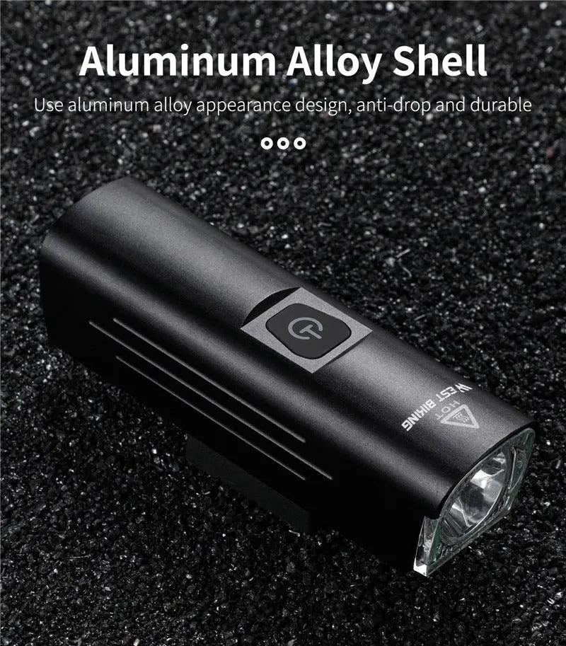 Front Bicycle Light USB Rechargeable LED Headlamp