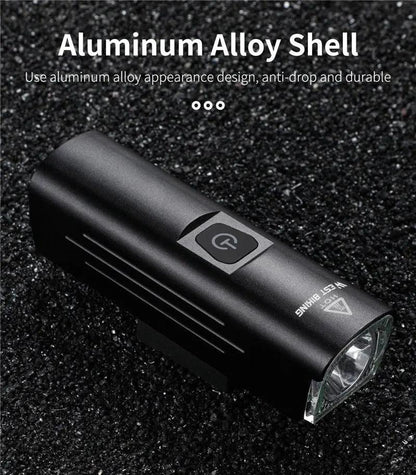 Front Bicycle Light USB Rechargeable LED Headlamp
