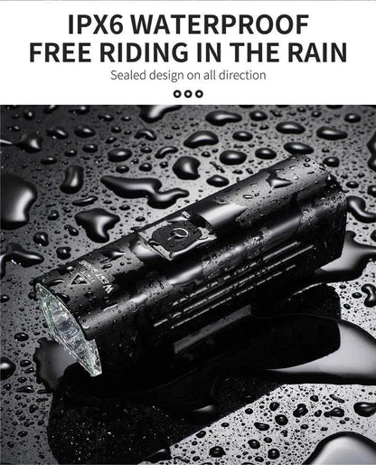 Front Bicycle Light USB Rechargeable LED Headlamp