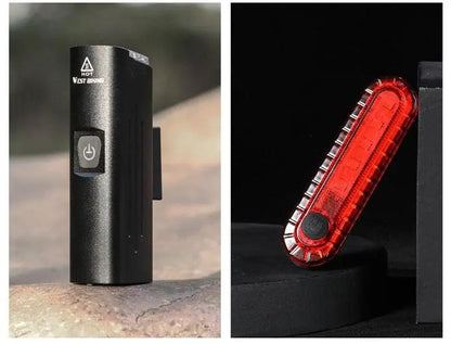Front Bicycle Light USB Rechargeable LED Headlamp