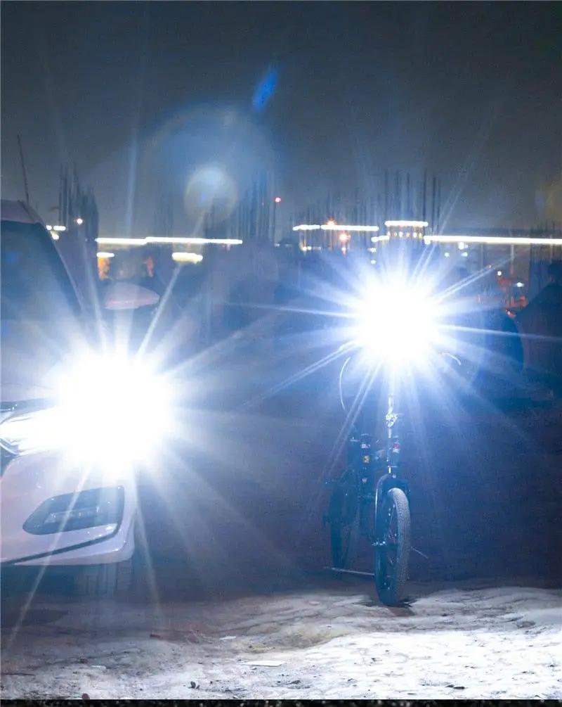 Front Bicycle Light USB Rechargeable LED Headlamp