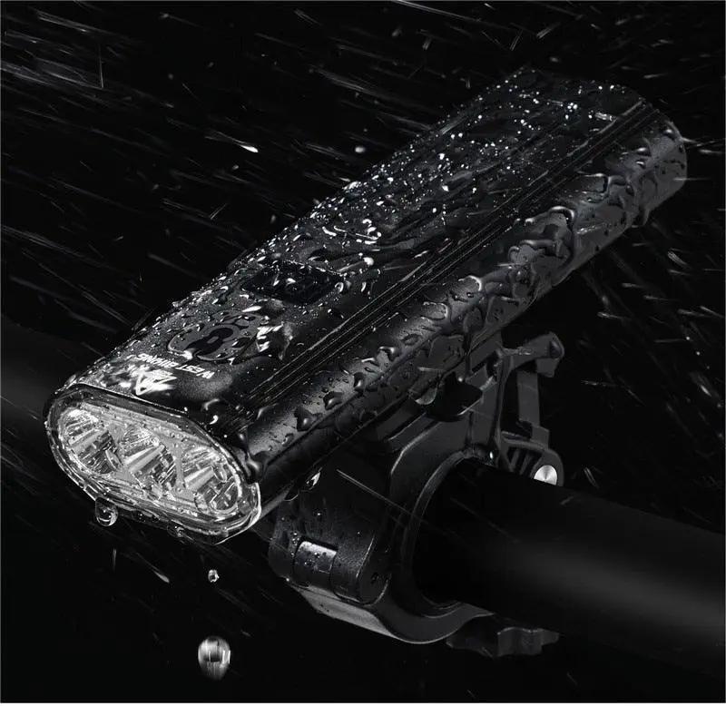 Front Bicycle Light USB Rechargeable LED Headlamp