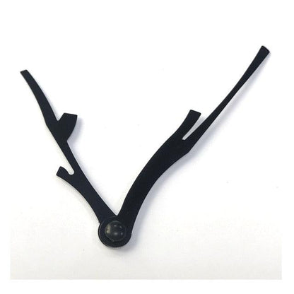 Stevvex clock hands set black metal hour and minute pointers for wall clocks on Tampa Home & Garden Store