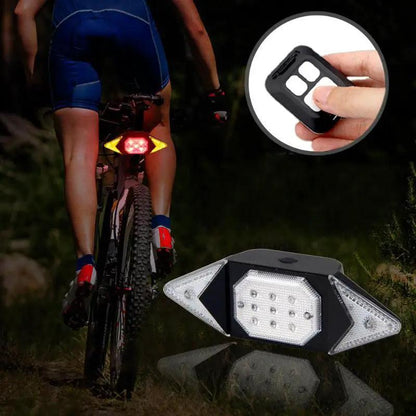Smart Bike Light with Wireless Remote Signals