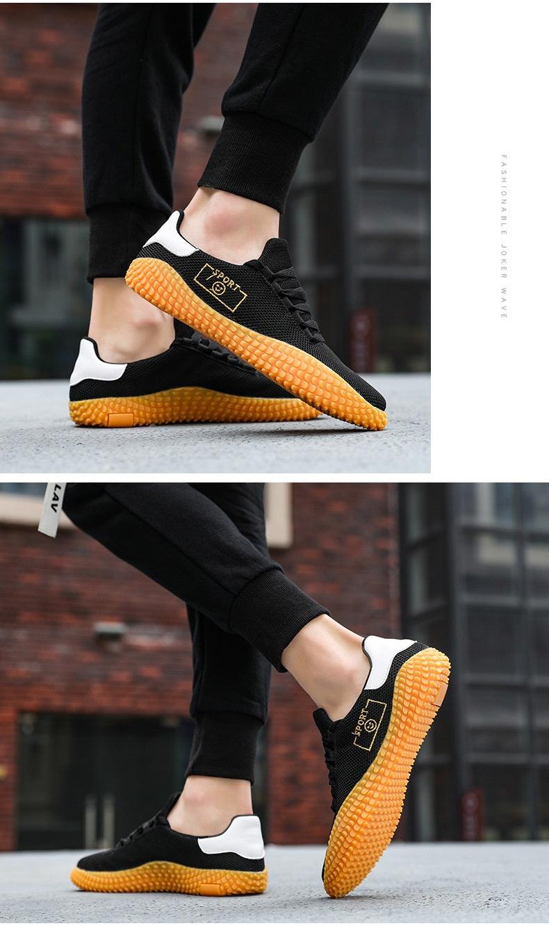 Mens Black Mesh Sneakers with a Breathable Insole