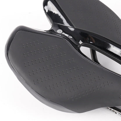 Stevvex bicycle saddle ST90SP5111FVT, black with textured grip dots on Tampa Home & Garden Store