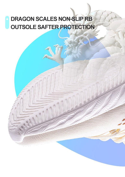 Stevvex mens lightweight running sneakers white outsole dragonscale non-slip tread shoes on Tampa Home & Garden Store